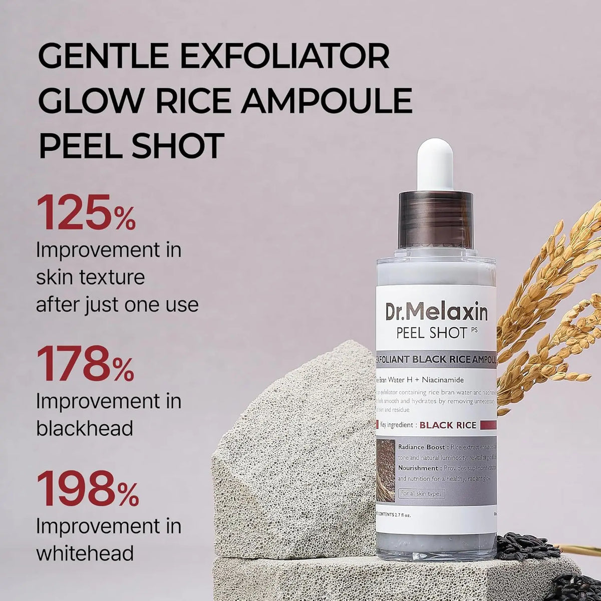 Rice Glow Peeling Ampoule Duo